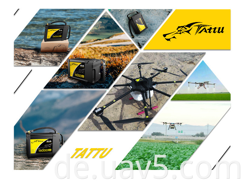 Tattu 22000mah 12s 25c 44,4 V Lipo -Batterie für landwirtschaftliche Drohnen